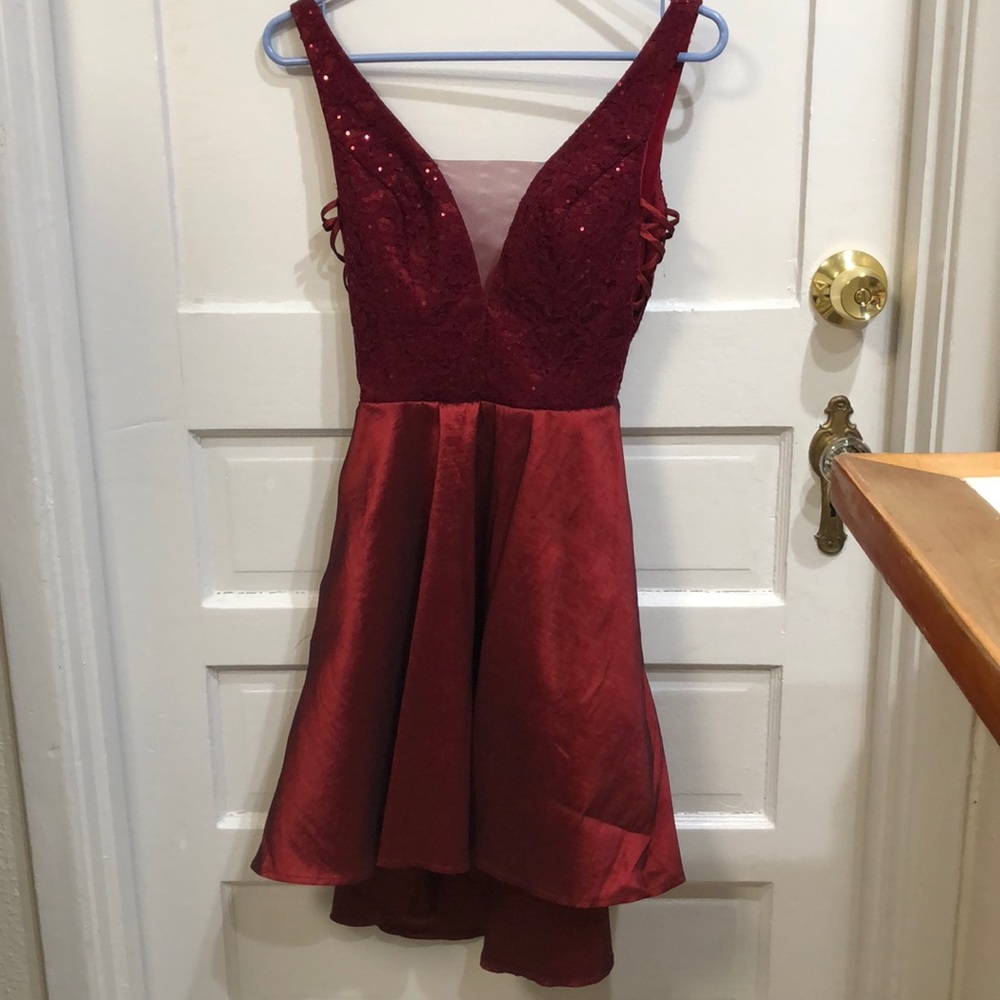 B Darlin Red Dress